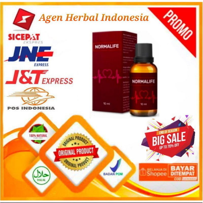 Normalife Asli Obat Hipertensi Darah Tinggi 100% Original