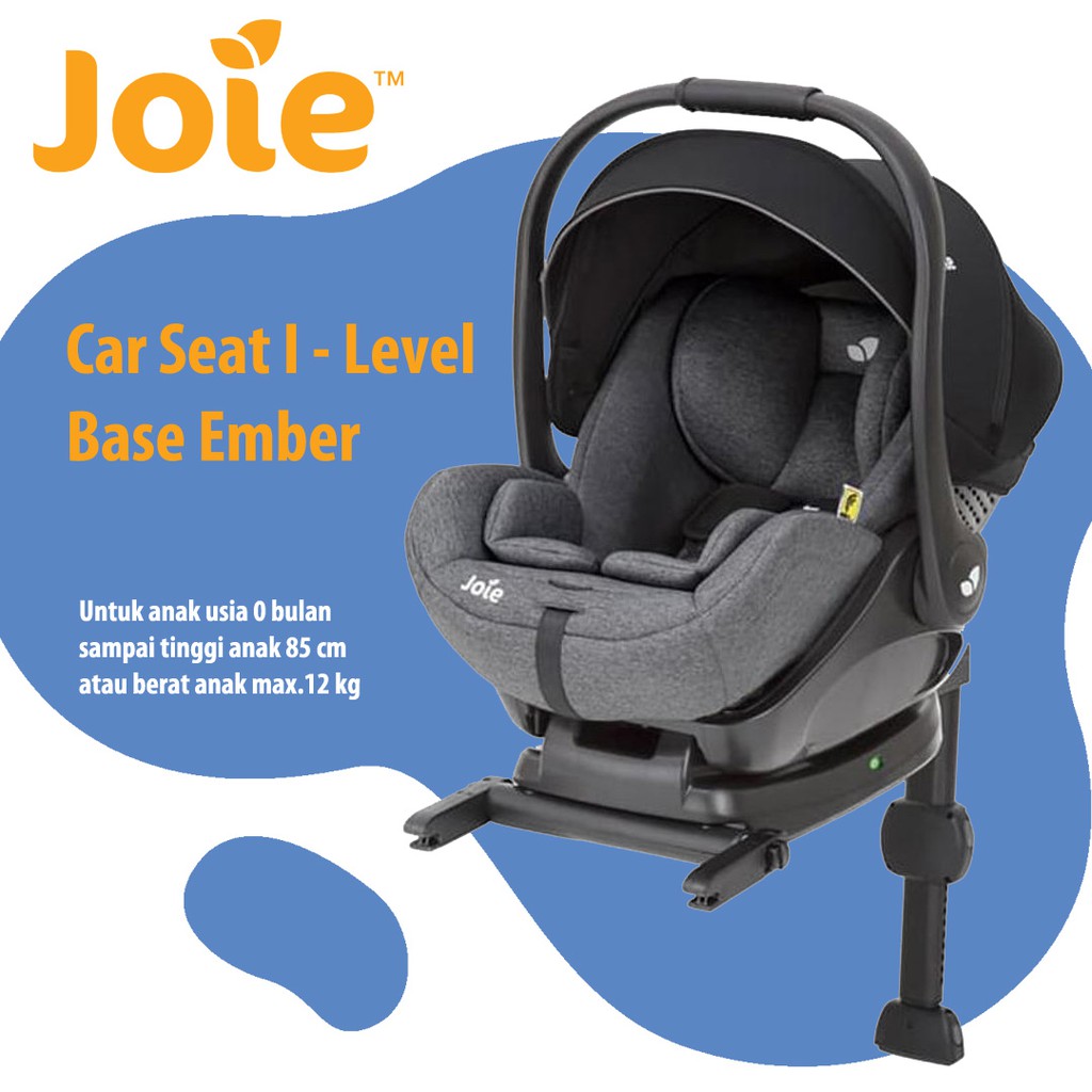 Joie i-Level Car Seat With Base Ember