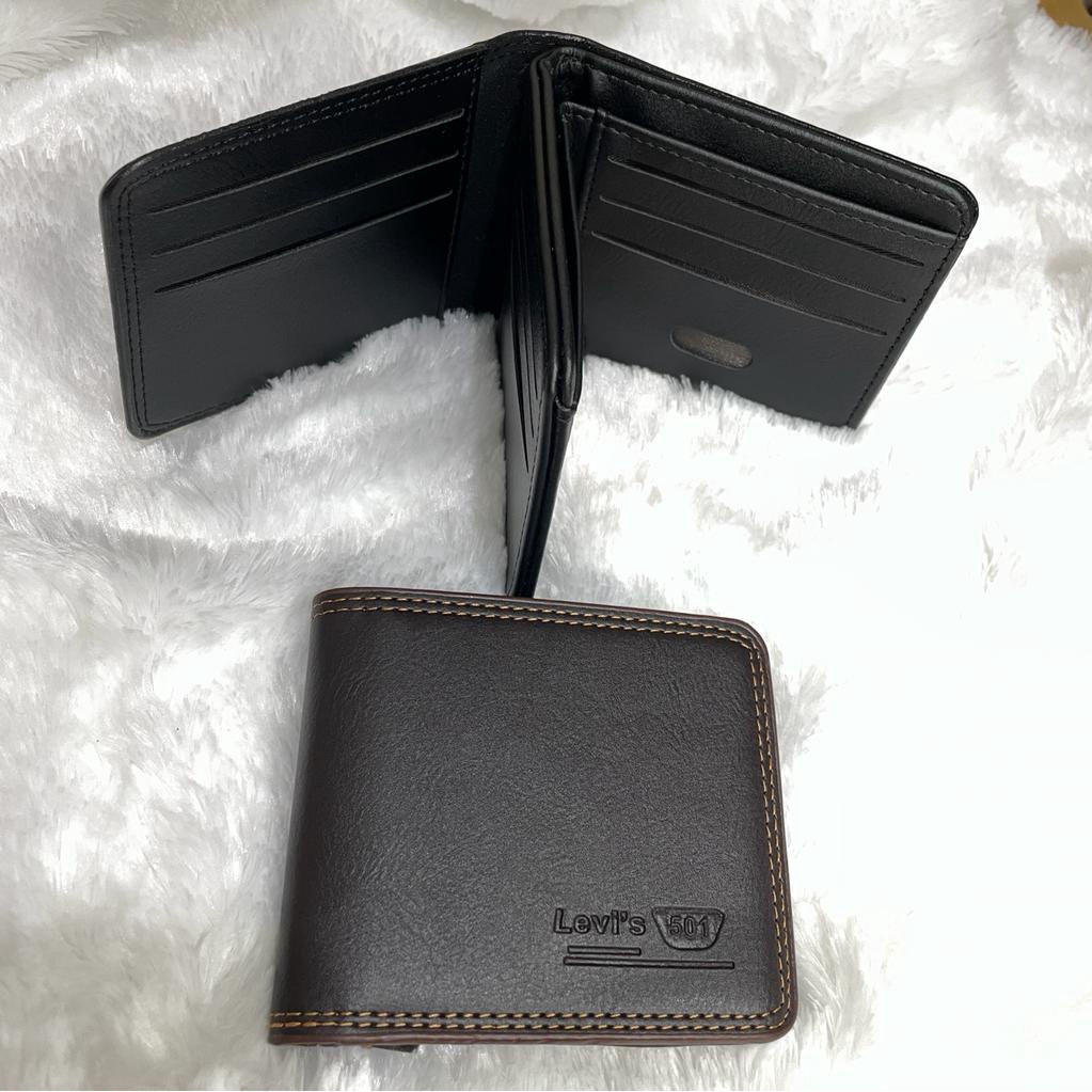 Dompet Pria Lipat Kulit PU - Dompet Laki Laki ELEGANT