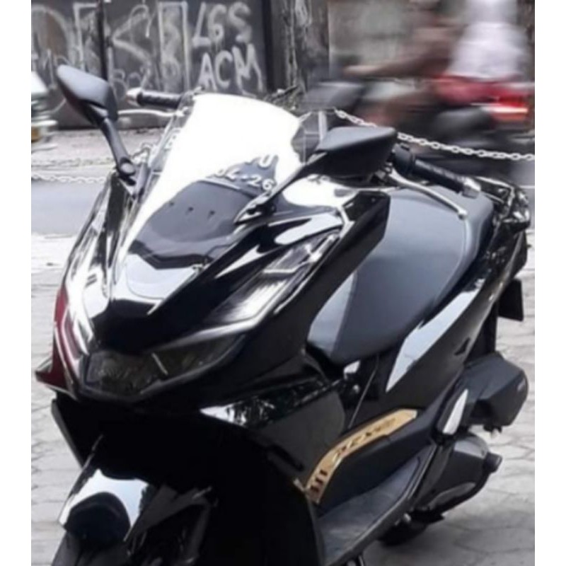 visor/windshield PCX 160 ABS/CBS new 2021/24  plus spion variasi r25