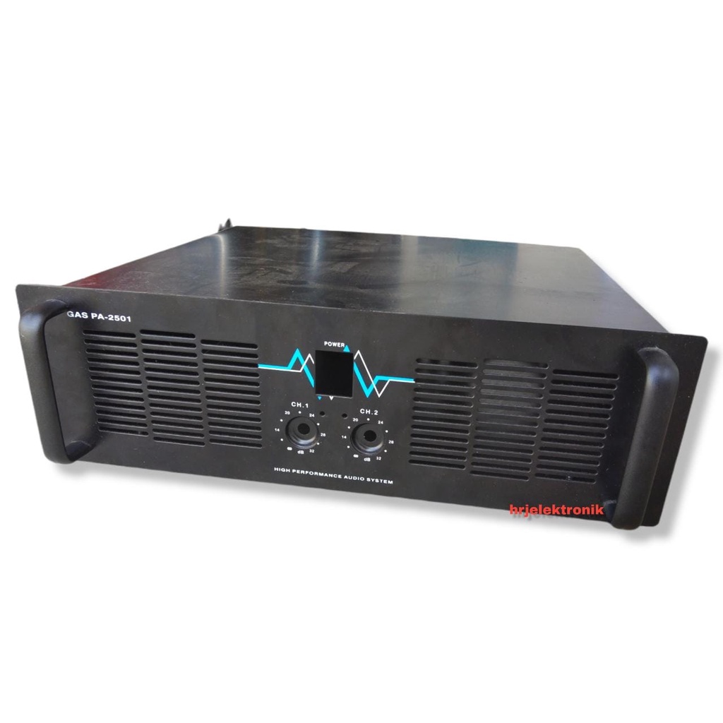 Box power Amplifier GAS PA-2501 Box Amplifier