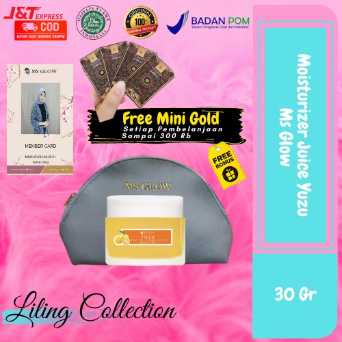 Moisturizer Yuzu Ms Glow/Yuzu Juice Ms Glow/Ms Glow Yuzu Juice