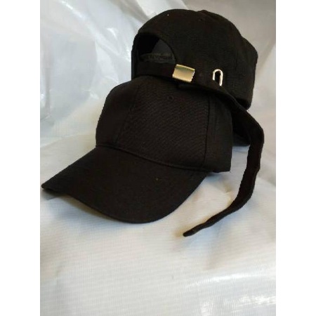 2.2 MALL Topi Baseball Polos Cap Tali Panjang grosir