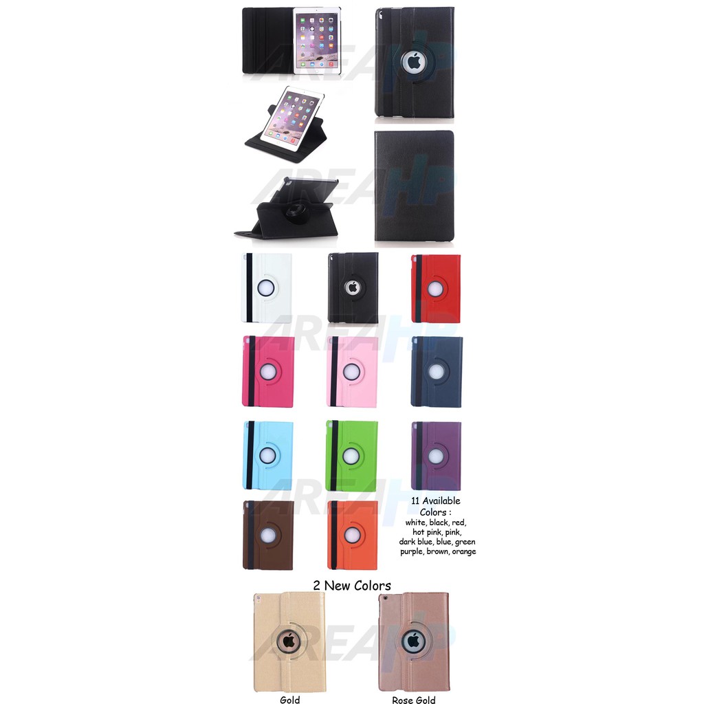 Rotate Rotary Flip Leather Case Casing Cover iPad Mini 7.9 Gen 1, 2, 3
