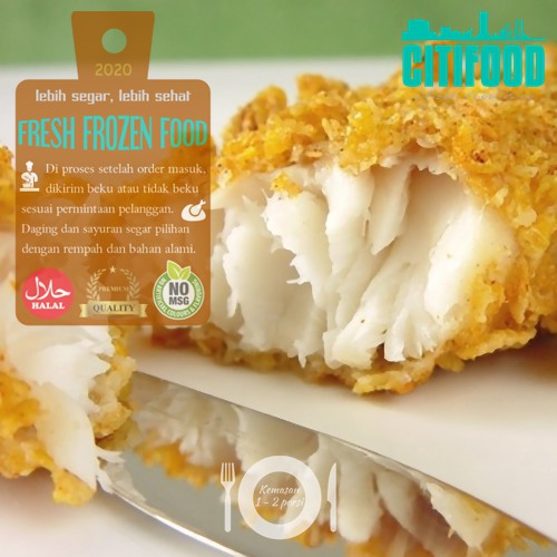 

Cornflakes Fish Strips | Strip Ikan Cornflakes | Frozen