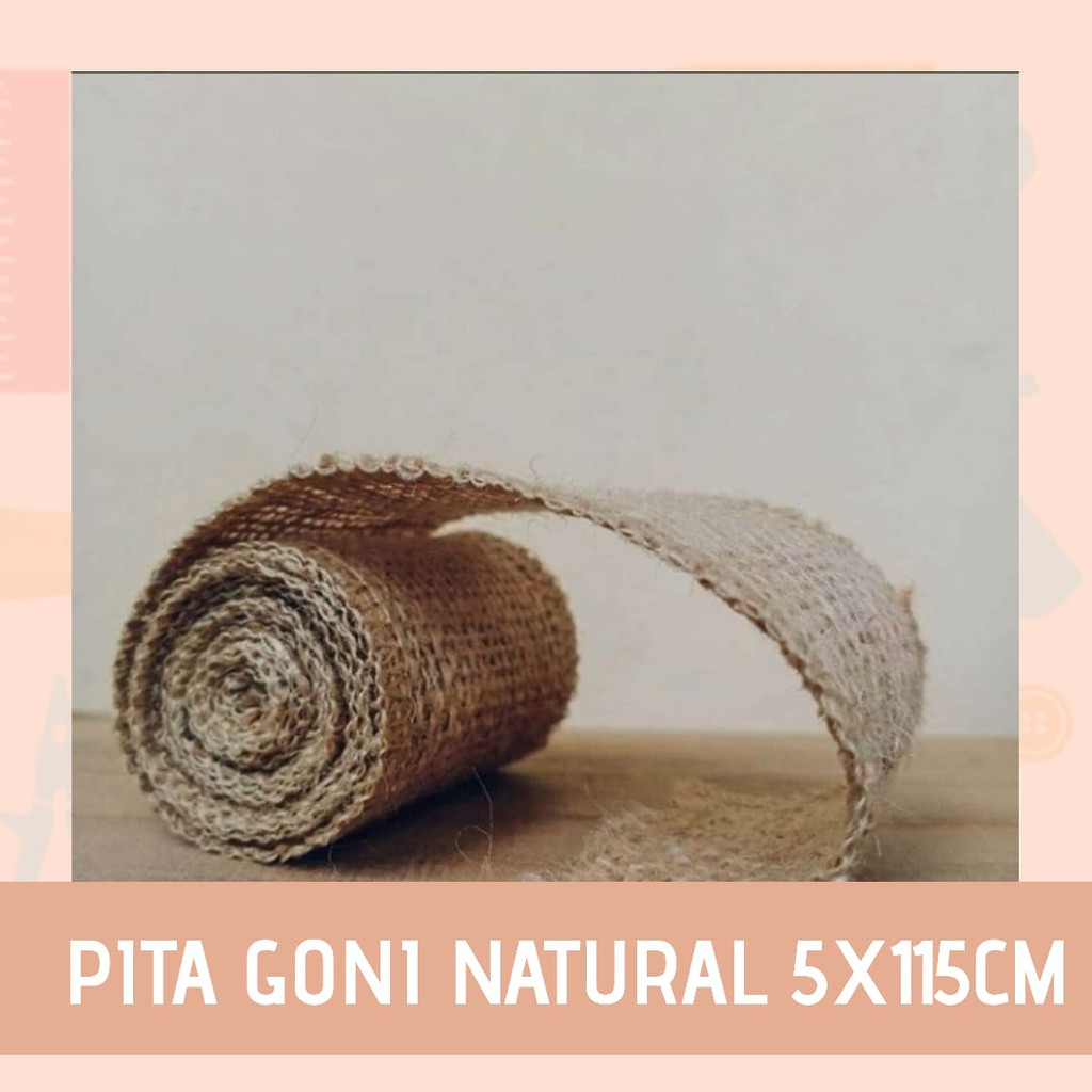 

PITA GONI 5x115 CM OBRAS KREM - PITA HAMPERS - PITA TOPLES - PITA KADO - VINTAGE - RUSTIC - CRAFT