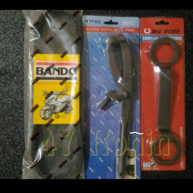 Treker CVT 1 set dan Vbelt Bando Honda Beat
