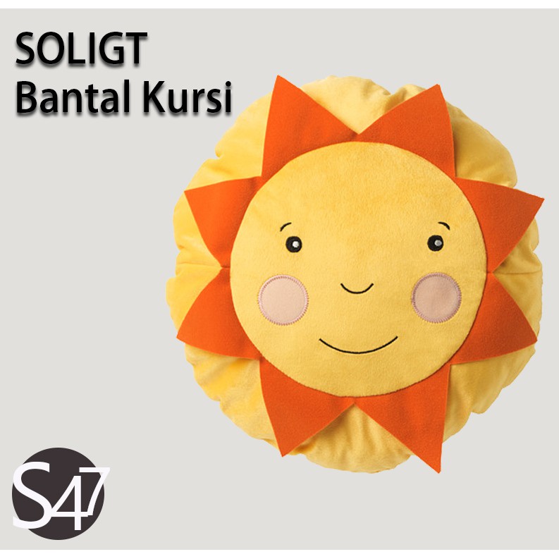 SOLIGT bantal kursi matahari / bantal kursi BANTAL SOFA BENTUK BUNGA MATAHARI
