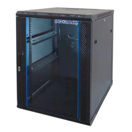 WIR7015S - 15U Wallmount Rack Depth 700mm Single Door 19&quot; - INDORACK