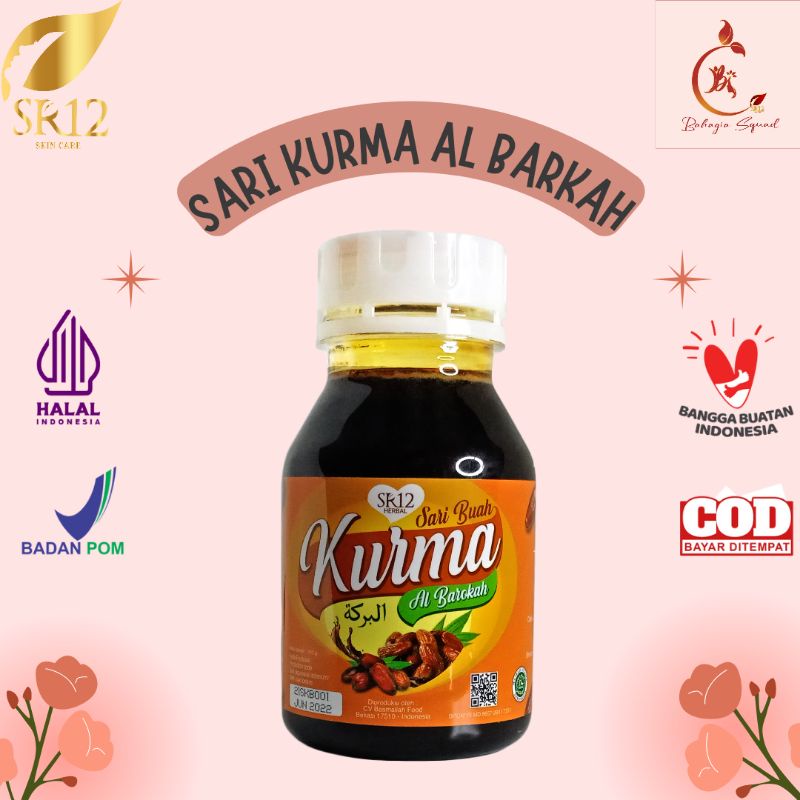 

SARI KURMA SR12 / SARI KURMA AL BAROKAH / PENAMBAH TROMBOSIT / PENAMBAH ENERGI HERBAL / SARI KURMA ENAK NIKMAT / SUPLEMENT TUBUH / SARI KURMA HALAL BPOM / SARI KURMA UNTUK IBU HAMIL / PENAMBAH TENAGA SETELAH SAKIT / SELAI ROTI SARI KURMA / SARI KURMA ENAK