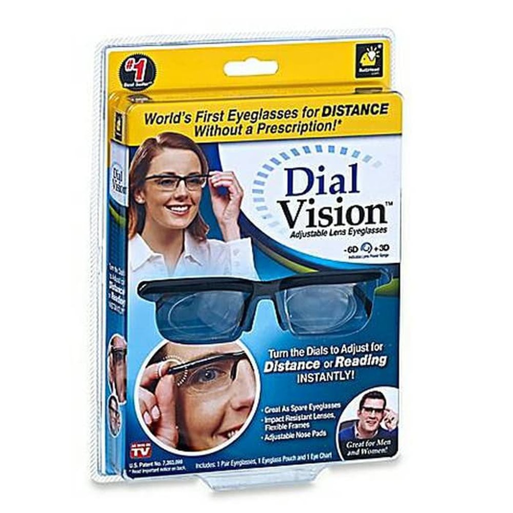 NEW Baru Kacamata Bisa Min dan Plus DIAL VISION AS SEEN ON TV Code0207