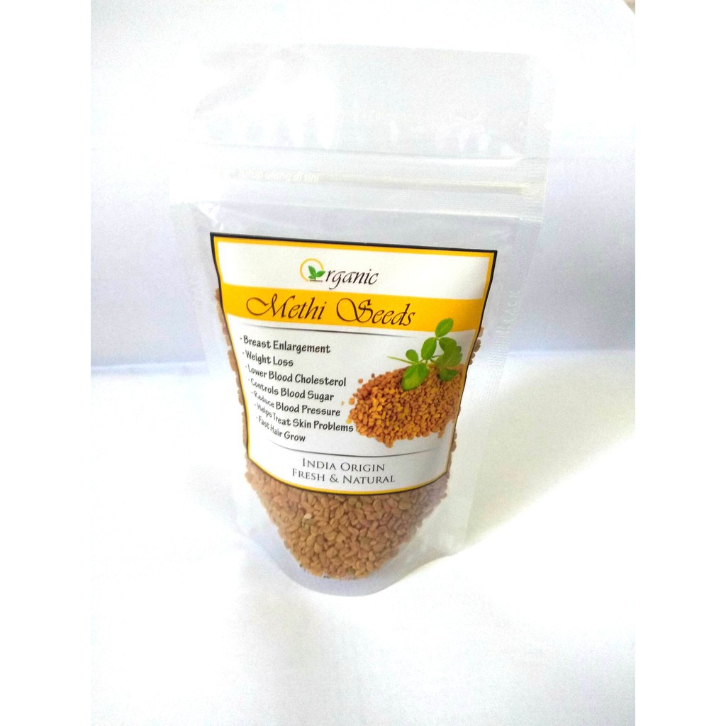 (100) Methi Seeds / Pembesar Payudara dan pelangsing alami