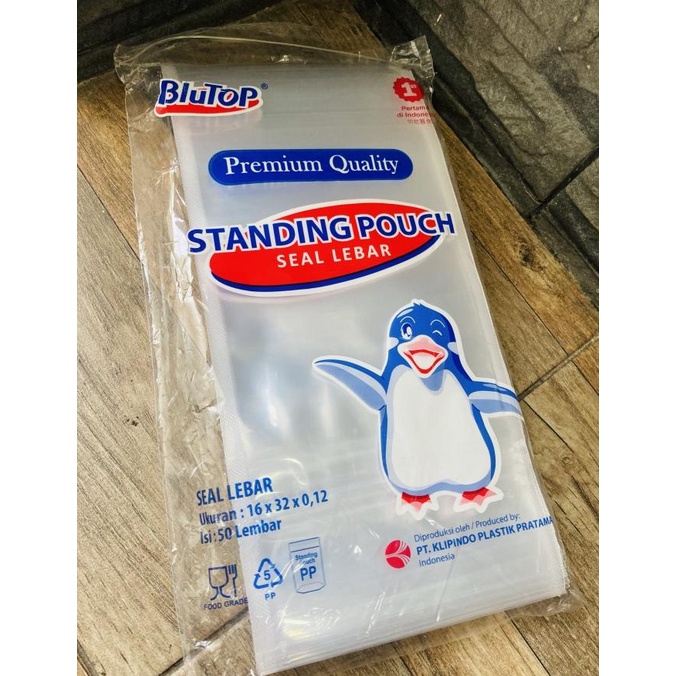 STANDING POUCH 16X32 PREMIUM / PLASTIK KLIP