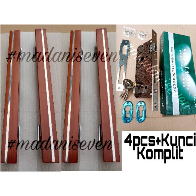 HANDLE PINTU RUMAH / GAGANG PINTU MINIMALIS / handle pintu set minimalis / Tarikan pintu rumah