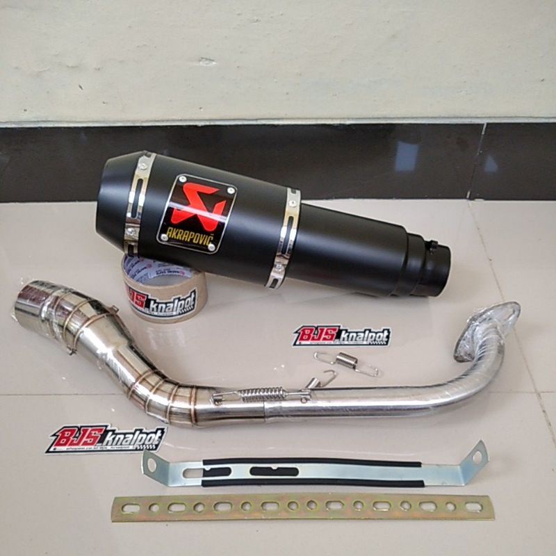 Knalpot akrapovic Nmax Aerox 155 Vario Beat street Scoopy new Xride mio soul Adv pcx Genio-Doff - nmax