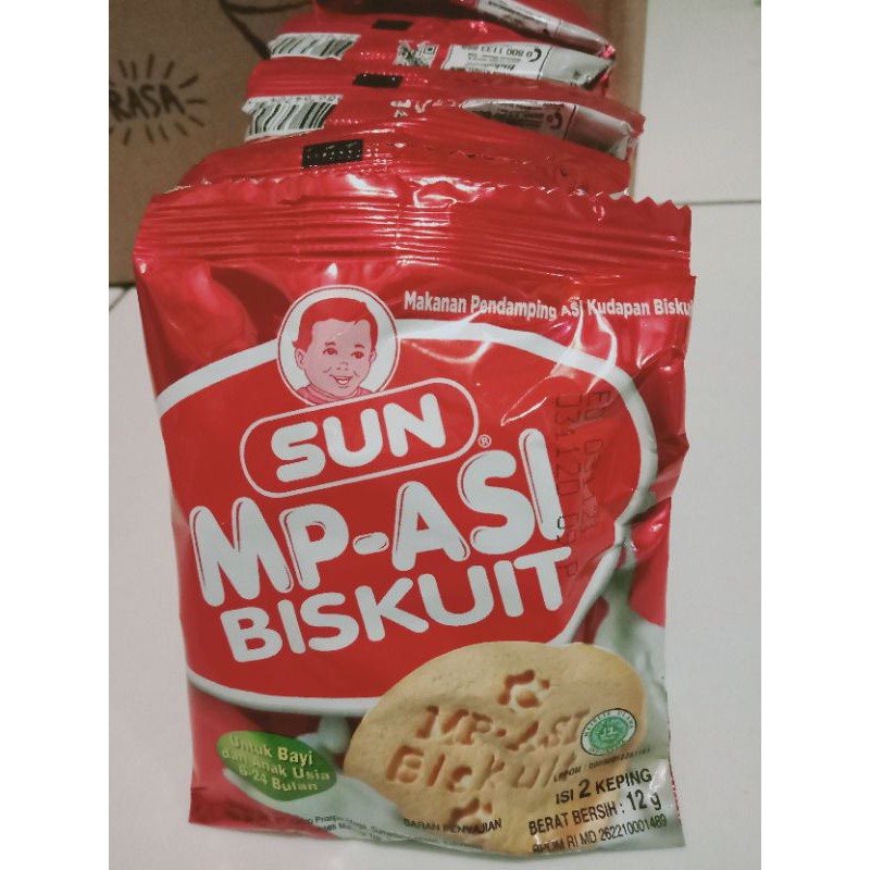 

Sun MP-ASI Biskuit - 12gr x 10sachet (1 renceng)