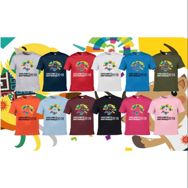 Kaos asian games/kaos oblong asian games/kaos asian games murah/kaos indonesia/kaos murah