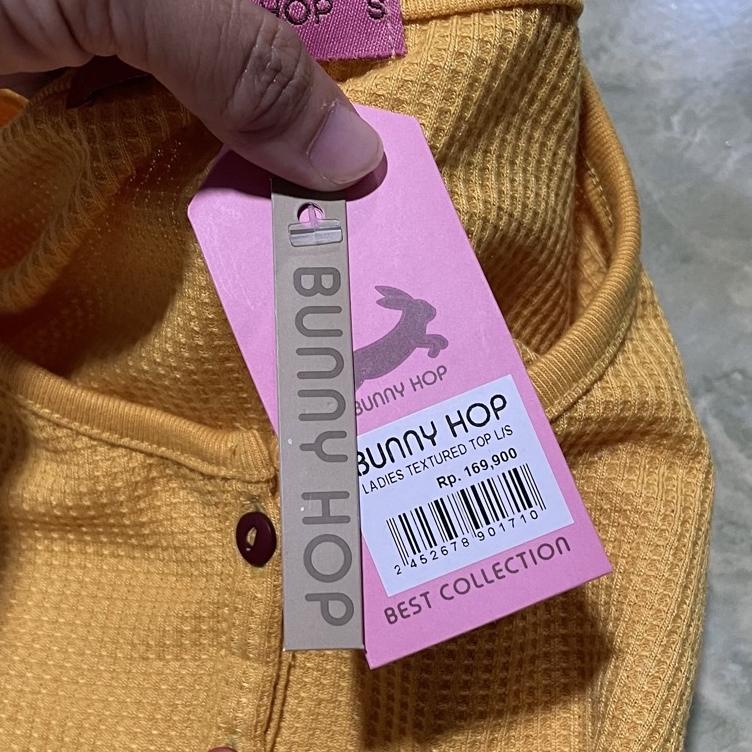 Kaos Bunny hop PhenomenalLengan Panjang Busui Wanita Fulltag Koas Polos Basic Matahari ‑ Ngp31au22p