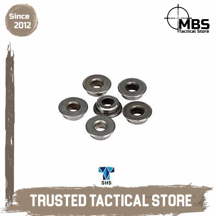PROMO SPAREPART AIRSOFT SHS STEEL BUSHING METAL 6MM BUSHING 7MM