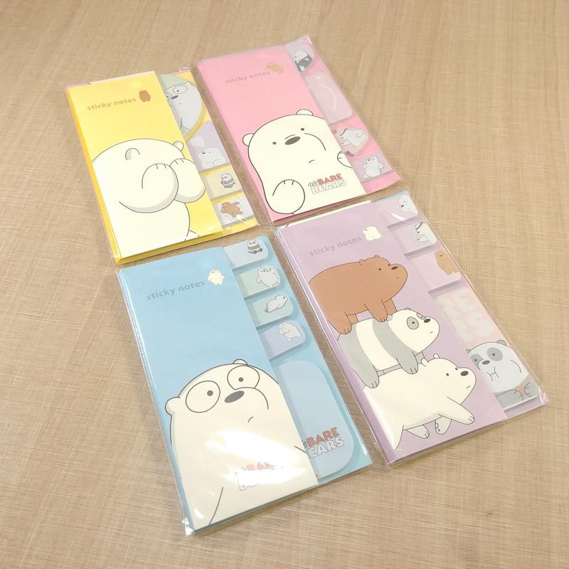 

sticky note N1039 we bare bear 4 warna