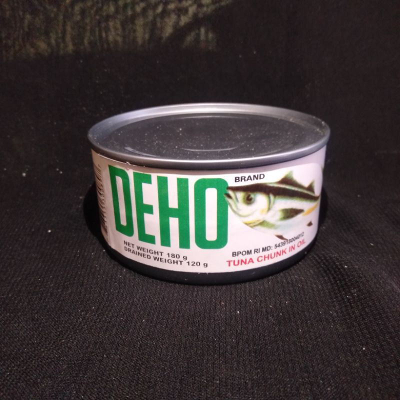 Ikan Tuna kaleng "DEHO" || Ikan Tuna Dalam Minyak