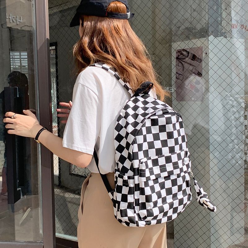 KOREAN BACKPACK CHECKERED BOARD BESTSELLER