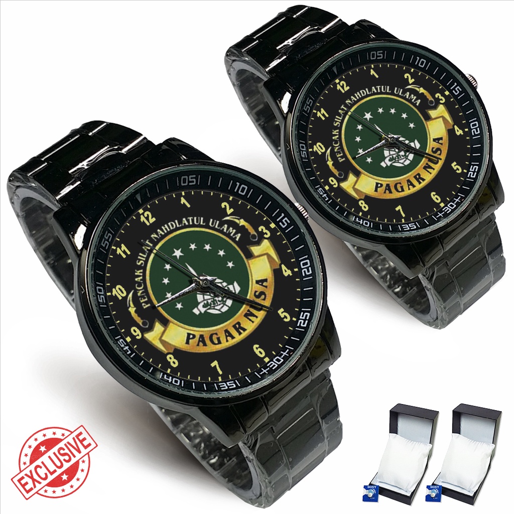 Jam Tangan Rantai Couple PAGAR NUSA PENCAK SILAT NU - 1 (Limited Edition)