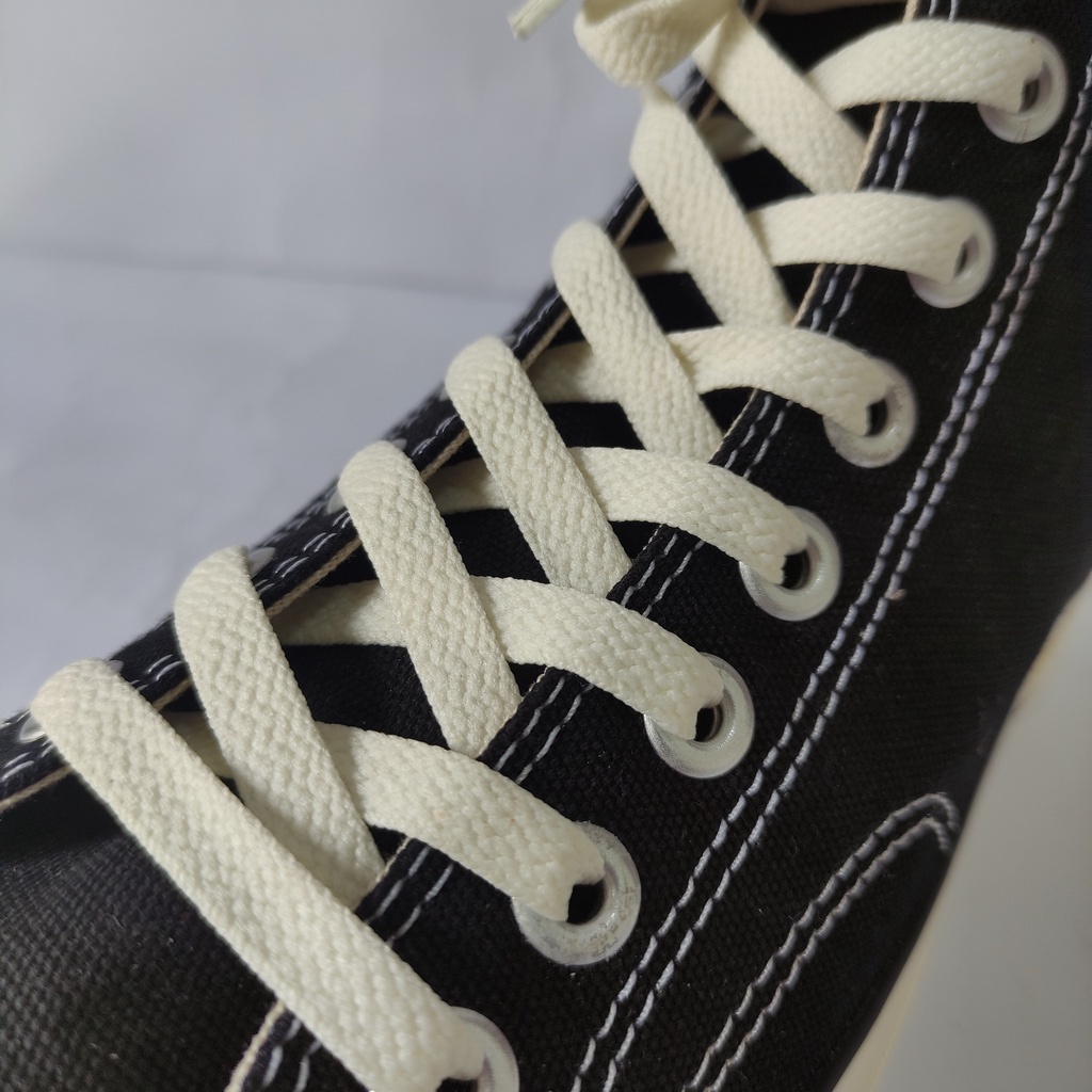 ShoeLaces Classic  Tali Sepatu broken white Vanilla Cream Vintage  Panjang  120CM 150CM  Vintage Classic Compass