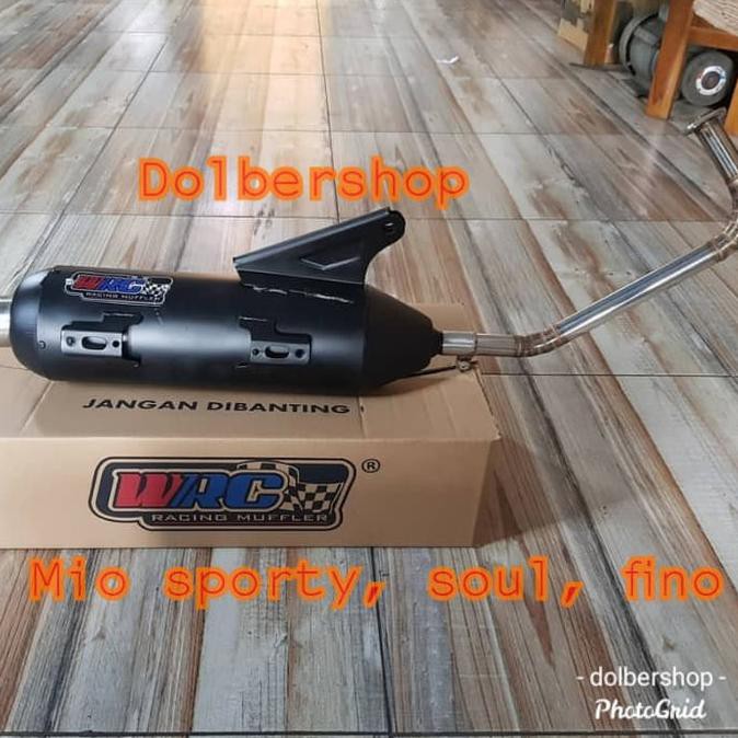 Sale Knalpot Wrc Yamaha Mio, Soul, Fino Leher Las Cacing Stainless - Mio Sporty Sale