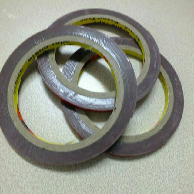 10Mm Roll Doubletape Dobel Tape Selotip Perekat Plester Dua Sisi Ganda Bolak Balik