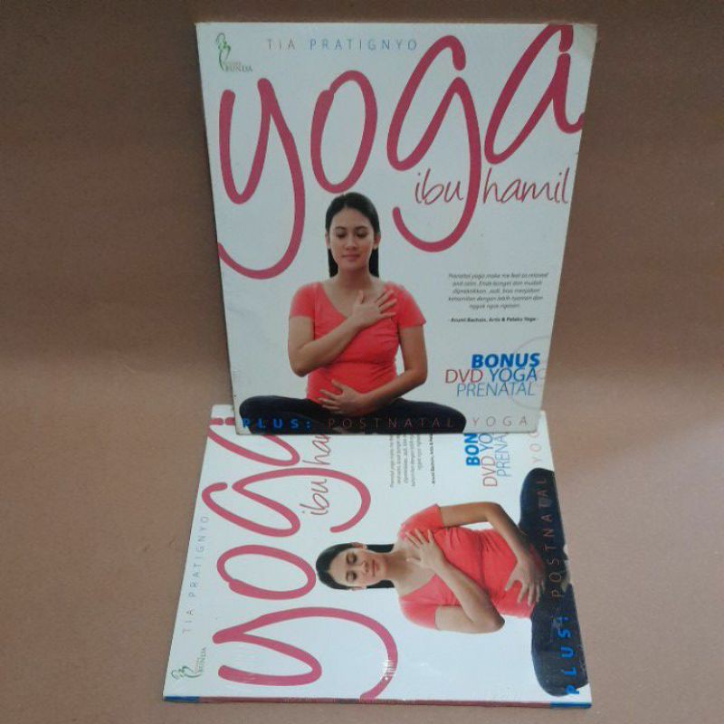 Yoga Ibu Hamil + DVD Yoga Prenatal : Plus Postnatal Yoga - Tia Pratignyo