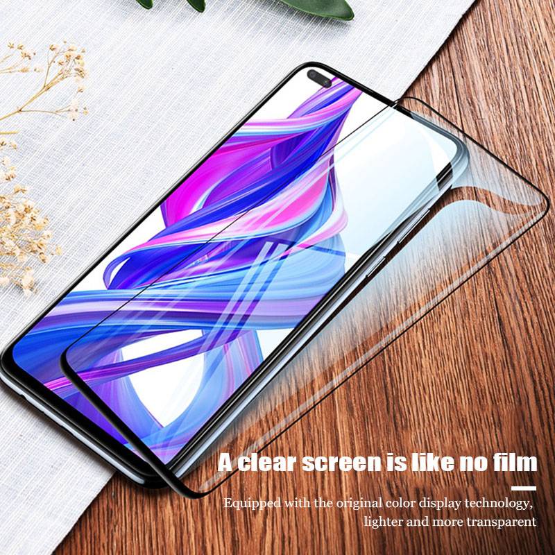 9D full Cover protective Glass for honor 9X 8x 7X 10X X10 30 20 10 Lite pro Screen Protector for huawei P30 P40 P20 Lite E glass