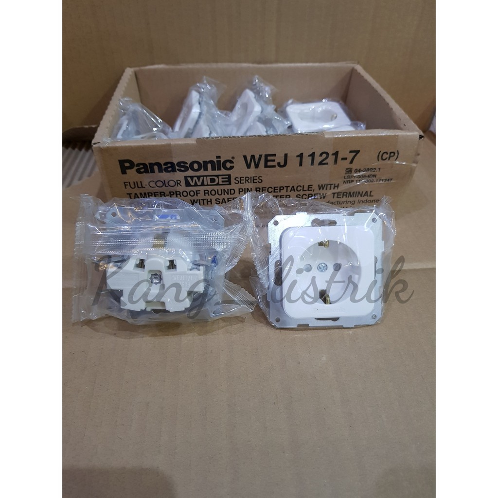 Stop Kontak Panasonic WEJ11217 No Plate - WEJ1121-7 (CP)