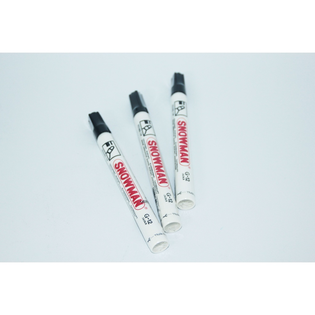 

Spidol Snowman Permanent Marker BS-G12 Hitam