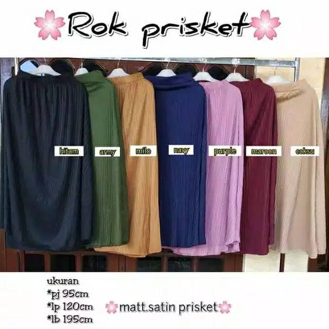 ROK PLISKET TAJIR//ROK PLISKET KEKINIAN.MURAH