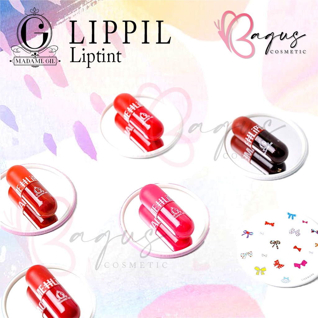 ⭐ BAGUS ⭐ MADAME GIE LIPILL | Liptint Lip Pill Lippil Lipcream Matte Ombre