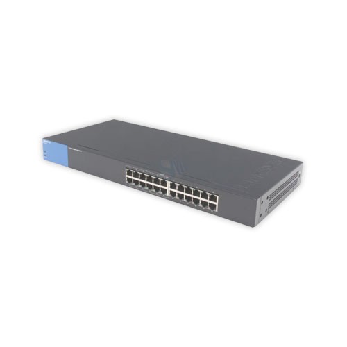 Desktop Switch Hub 24 Port Business Gigabit Linksys LGS124AP LGS-124AP