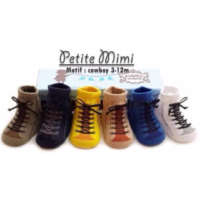 Petite Mimi 6 Pasang Kaos Kaki Bayi | Baby Socks