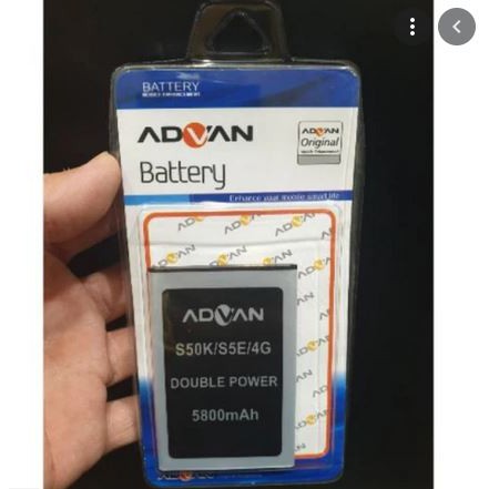 Baterai Advan S5E 4G S50K