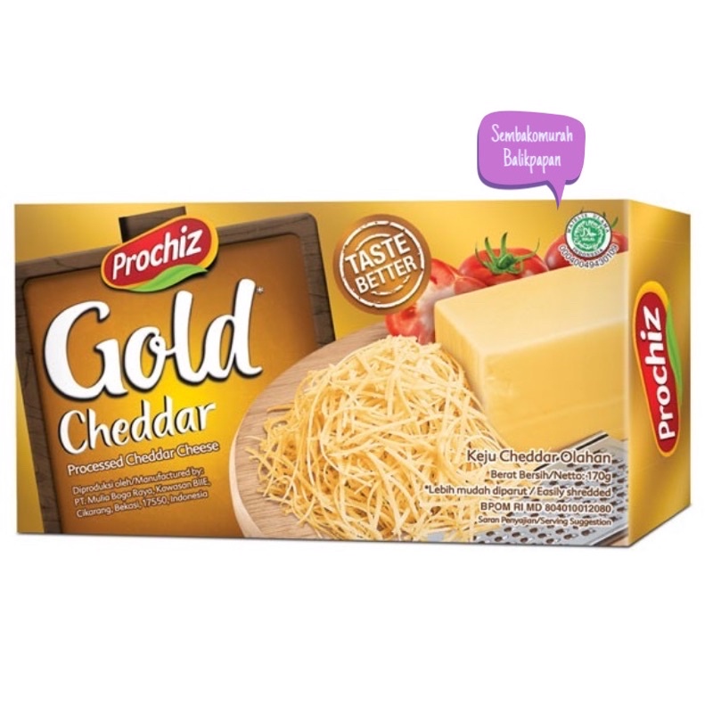 

keju prochiz gold cheddar 170 gr