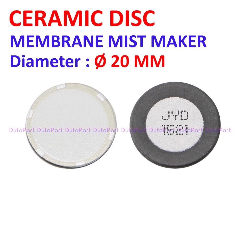 Membran Mist Maker 20mm Ceramic Disc Disk Mata Mesin Kabut Humidifier