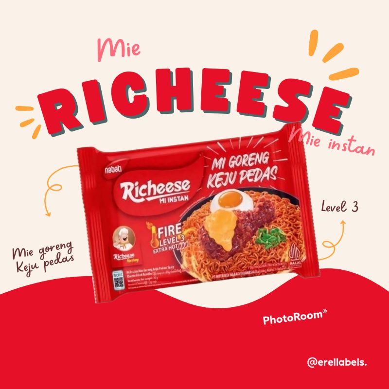 

Mie recheese goreng level 3