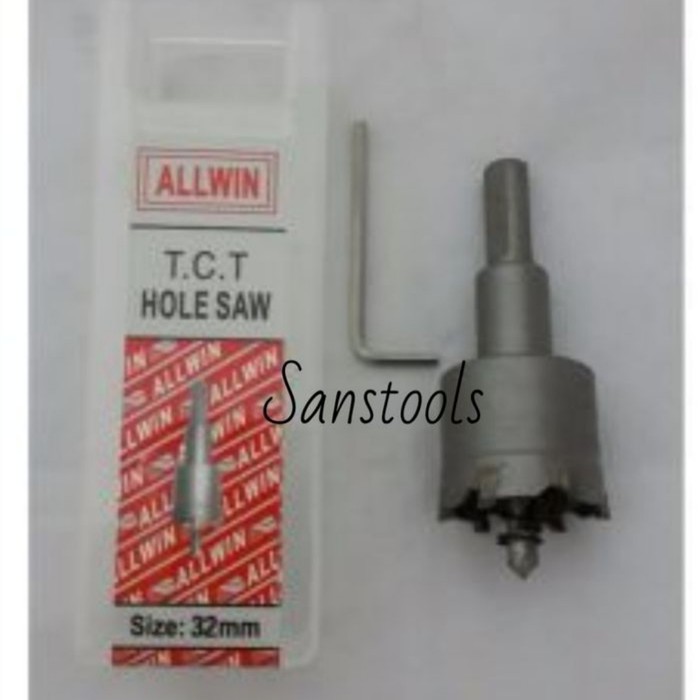 Jual Hole Saw Tct Mm Allwin Mata Bor Holesaw Stainless Steel Mm Japan Shopee Indonesia