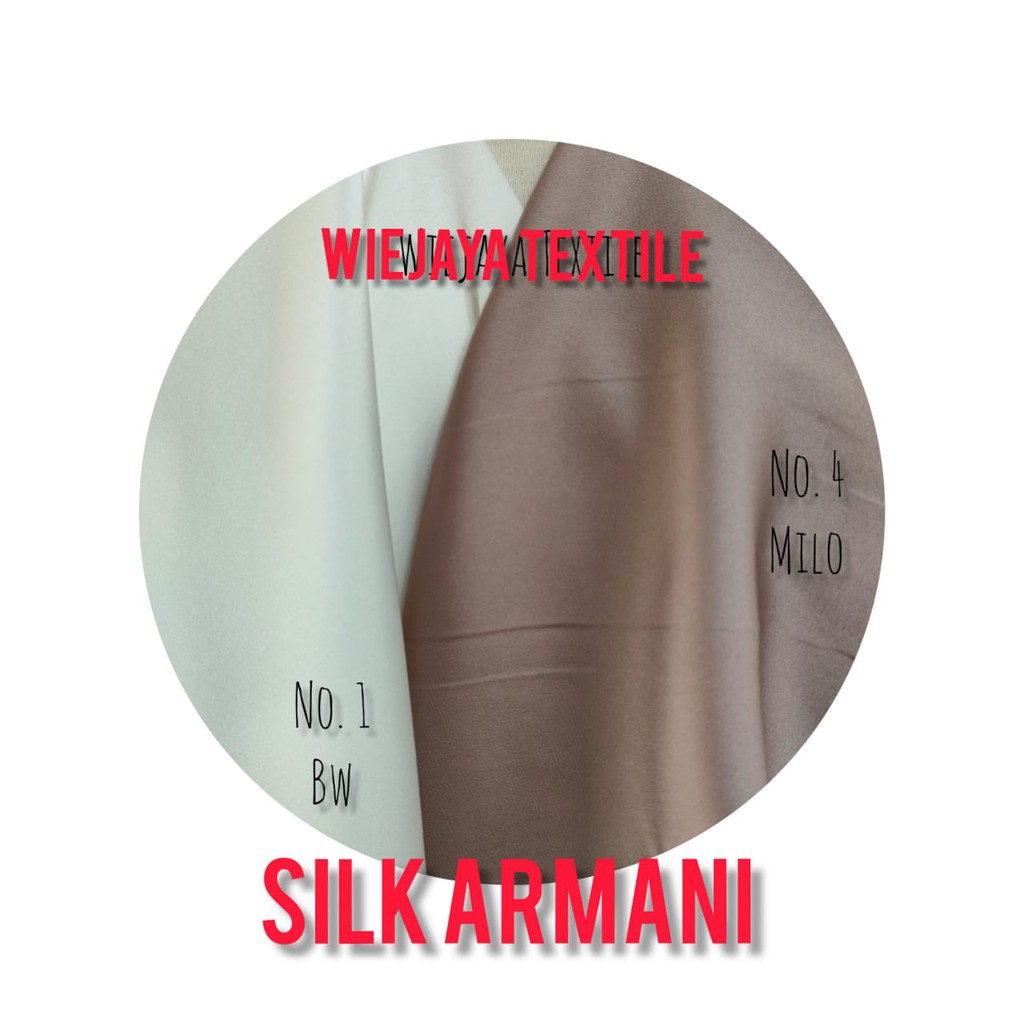 Kain Silk Armani Murah Grade A