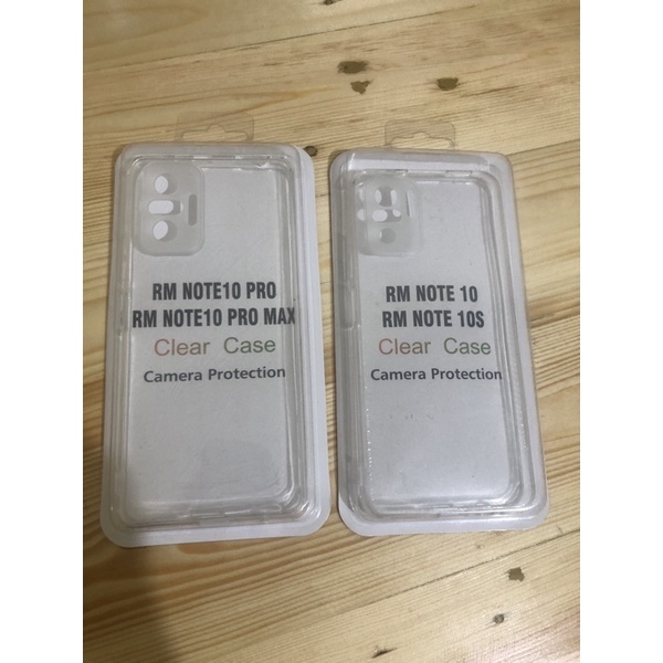 Clear case Redmi Note 10 pro / Redmi note 10 Pro Max / Redmi Note 10 / Redmi Note 10S