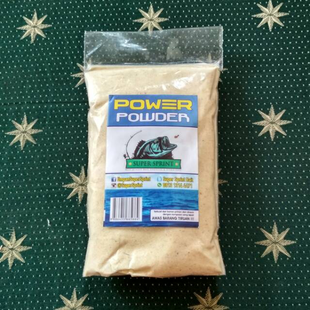 Power Powder Super Sprint,  Umpan Dasar ikan Mas dan air Tawar