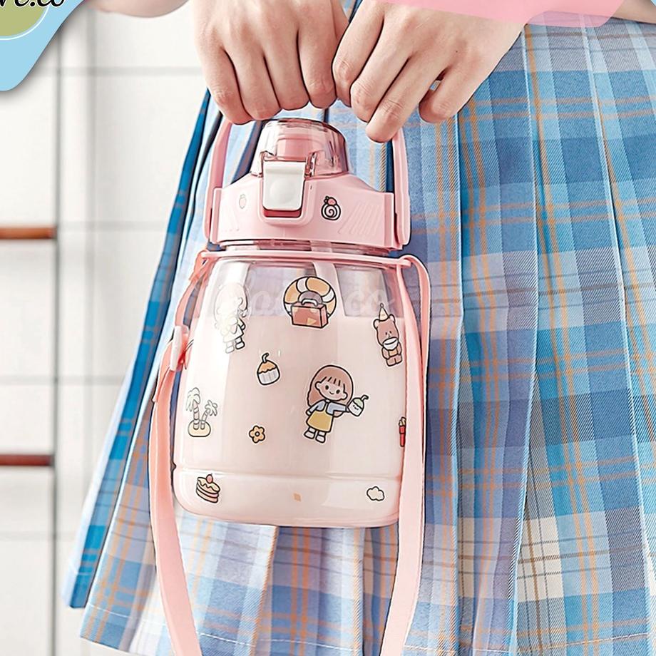 LANGSUNG ATC.. BOTOL MINUM VIRAL POLOS / BOTOL MINUM FREE STIKER / BOTOL MINUM BPA FREE