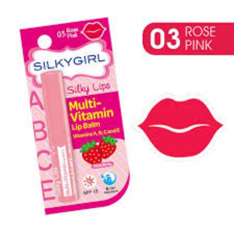 SILKYGIRL SILKY LIP MULTIVITAMIN LIP BALM 1.5 GR @MJ