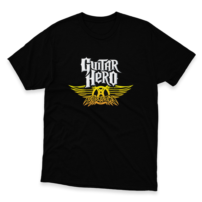 KAOS BAND  KAOS AEROSMITH X GUITAR HERO / GUITAR HERO / BAJU MUSIK ROCK METAL / TEZOOI
