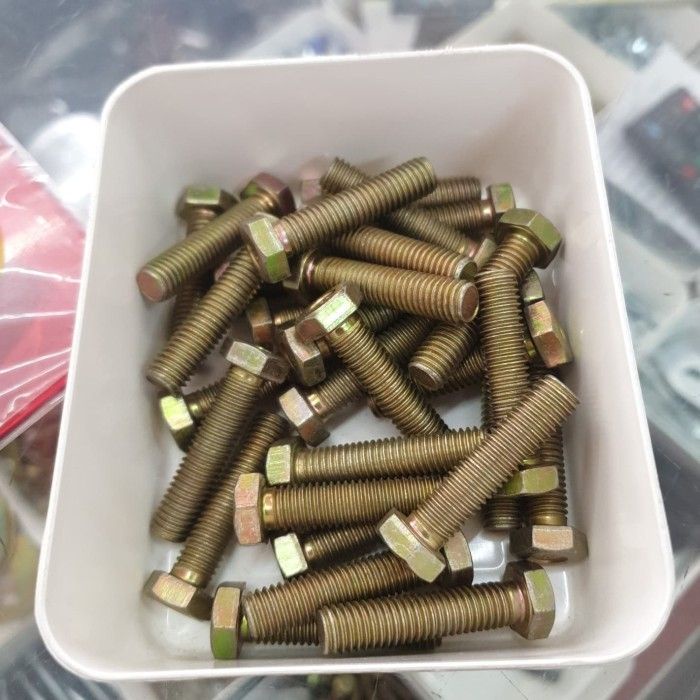 BAUT 12 FULL DRAT PANJANG 3,5 CM